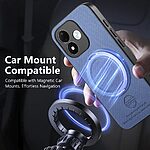 Θήκη Xiaomi Redmi Note 17 4G / 5G - OEM - Πλάτη από Συνθετικό Δέρμα (PU) με TPU - Μπλε - Stand — εικόνα 5