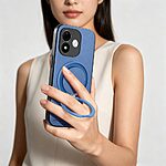 Θήκη Xiaomi Redmi Note 17 4G / 5G - OEM - Πλάτη από Συνθετικό Δέρμα (PU) με TPU - Μπλε - Stand — εικόνα 8
