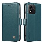 Flip Πορτοφόλι από Συνθετικό Δέρμα (PU) με TPU για Xiaomi Redmi Note 17 (YIKATU) σε Πράσινο — 3 θήκες καρτών, stand & προστασία από γρατζουνιές.