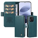 Θήκη Xiaomi Redmi Note 17 4G / 5G - YIKATU YK-003 - Flip Πορτοφόλι από Συνθετικό Δέρμα (PU) με TPU - Πράσινο - Stand — εικόνα 2