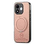 Θήκη Xiaomi Redmi Note 17 4G / 5G - OEM - Πλάτη από Συνθετικό Δέρμα (PU) με TPU - Ροζ - Stand — εικόνα 2