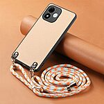 Θήκη Xiaomi Redmi Note 17 4G / 5G - OEM - Πλάτη από Συνθετικό Δέρμα (PU) με TPU - Σομόν - Λουράκι — εικόνα 6