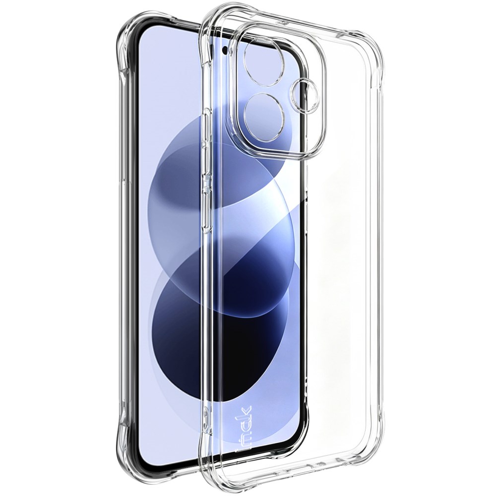 Θήκη Xiaomi Redmi Note 17 4G / 5G - IMAK - Πλάτη TPU - Διάφανο Πλάτη TPU για Xiaomi Redmi Note 17 4G / 5G (IMAK) σε Διάφανο — αερόσακοι στις γωνίες & ανασηκωμένα χείλη για προστασία από πτώσεις.