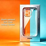 Θήκη Xiaomi Redmi Note 17 4G / 5G - IMAK - Πλάτη TPU - Διάφανο — εικόνα 3