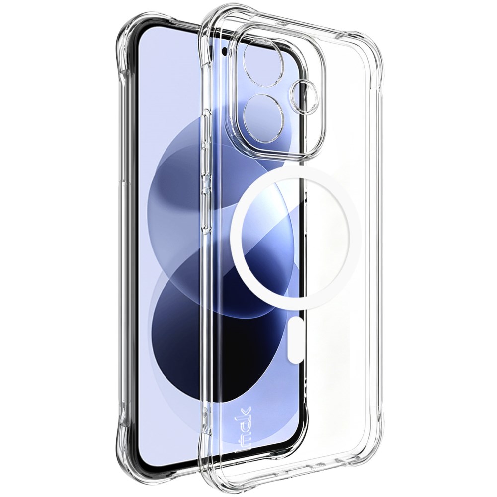 Θήκη Xiaomi Redmi Note 17 4G / 5G - IMAK - Πλάτη TPU - Διάφανο Πλάτη TPU για Xiaomi Redmi Note 17 4G / 5G (IMAK) σε Διάφανο — ενισχυμένες γωνίες airbag & μαγνητικός δακτύλιος για αξεσουάρ.