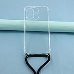 Θήκη Xiaomi Redmi Note 17 4G / 5G - OEM - Πλάτη TPU - Διάφανο - Λουράκι — εικόνα 3