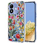 Πλάτη TPU για Xiaomi Redmi Note 17 4G / 5G (OEM) με σχέδιο πεταλούδες & λουλούδια — απορρόφηση κραδασμών σε λεπτό, κομψό προφίλ.