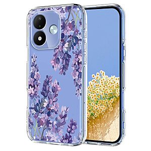 Πλάτη TPU για Xiaomi Redmi Note 17 4G / 5G (OEM) με σχέδιο πεταλούδες & λουλούδια — απορρόφηση κραδασμών σε λεπτό, κομψό προφίλ.