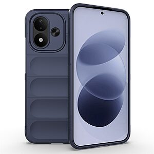 Πλάτη TPU για Xiaomi Redmi Note 17 4G / 5G (OEM) σε Σκούρο Μπλε — ανθεκτικό rugged σχέδιο με απορρόφηση κραδασμών & αντιολισθητικό κράτημα.