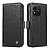Flip Πορτοφόλι από Συνθετικό Δέρμα (PU) για Xiaomi Redmi Note 17 4G (YIKATU) σε Μαύρο — 3 θήκες καρτών, θήκη χαρτονομισμάτων & βάση στήριξης.