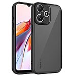 Σκληρή Πλάτη PC+TPU για Xiaomi Redmi Note 17 5G / 4G (OEM) σε Ημιδιάφανο — ματ υφή κατά των δακτυλικών αποτυπωμάτων & ενισχυμένες γωνίες για πτώσεις.