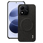 Θήκη Xiaomi Redmi Note 17 5G / 4G - IMAK Ruiyi Series - Πλάτη από Συνθετικό Δέρμα (PU) με PC - Μαύρο — εικόνα 3