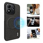Θήκη Xiaomi Redmi Note 17 5G / 4G - IMAK Ruiyi Series - Πλάτη από Συνθετικό Δέρμα (PU) με PC - Μαύρο — εικόνα 4