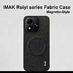 Θήκη Xiaomi Redmi Note 17 5G / 4G - IMAK Ruiyi Series - Πλάτη από Συνθετικό Δέρμα (PU) με PC - Μαύρο — εικόνα 5