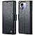 Flip Πορτοφόλι για Xiaomi Redmi Note 17 5G / 4G (CASEME) σε Μαύρο — 3 θήκες καρτών, προστασία RFID & βάση στήριξης για hands-free προβολή.