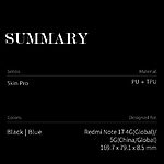 Θήκη Xiaomi Redmi Note 17 5G / 4G - DUX DUCIS Skin Pro Series - Flip Πορτοφόλι από Συνθετικό Δέρμα (PU) με TPU - Μαύρο - Stand — εικόνα 2