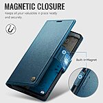 Θήκη Xiaomi Redmi Note 17 5G / 4G - CASEME 023 Series - Flip Πορτοφόλι από Συνθετικό Δέρμα (PU) με TPU - Μπλε - RFID/Stand — εικόνα 10