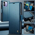 Θήκη Xiaomi Redmi Note 17 5G / 4G - CASEME 023 Series - Flip Πορτοφόλι από Συνθετικό Δέρμα (PU) με TPU - Μπλε - RFID/Stand — εικόνα 6