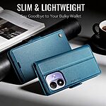 Θήκη Xiaomi Redmi Note 17 5G / 4G - CASEME 023 Series - Flip Πορτοφόλι από Συνθετικό Δέρμα (PU) με TPU - Μπλε - RFID/Stand — εικόνα 8