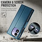Θήκη Xiaomi Redmi Note 17 5G / 4G - CASEME 023 Series - Flip Πορτοφόλι από Συνθετικό Δέρμα (PU) με TPU - Μπλε - RFID/Stand — εικόνα 9