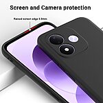 Θήκη Xiaomi Redmi Note 17 5G / 4G - OEM - Πλάτη Σιλικόνης - Μαύρο - Λουράκι — εικόνα 4