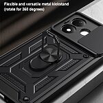 Θήκη Xiaomi Redmi Note 17 Pro 5G - OEM - Σκληρή Πλάτη PC+TPU - Κόκκινο - Stand — εικόνα 8