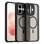 Σκληρή Πλάτη PC+TPU για Xiaomi Redmi Note 17 Pro 5G (OEM) σε Μαύρο — ματ soft-touch φινίρισμα, ενσωματωμένοι μαγνήτες & προστασία από πτώσεις.