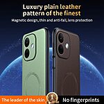 Θήκη Xiaomi Redmi Note 17 Pro 5G - OEM - Πλάτη από Συνθετικό Δέρμα (PU) με TPU - Καφέ — εικόνα 9