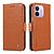 Flip Πορτοφόλι για Xiaomi Redmi Note 17 Pro 5G (YIKATU) σε Καφέ — 3 θήκες καρτών, θήκη χαρτονομισμάτων & stand για hands-free προβολή.