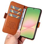 Θήκη Xiaomi Redmi Note 17 Pro 5G - YIKATU YK-003 - Flip Πορτοφόλι από Συνθετικό Δέρμα (PU) με TPU - Καφέ - Stand — εικόνα 8