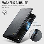 Θήκη Xiaomi Redmi Note 17 Pro 5G - CASEME 023 - Flip Πορτοφόλι από Συνθετικό Δέρμα (PU) με TPU - Μαύρο - RFID/Stand — εικόνα 10
