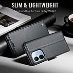 Θήκη Xiaomi Redmi Note 17 Pro 5G - CASEME 023 - Flip Πορτοφόλι από Συνθετικό Δέρμα (PU) με TPU - Μαύρο - RFID/Stand — εικόνα 8