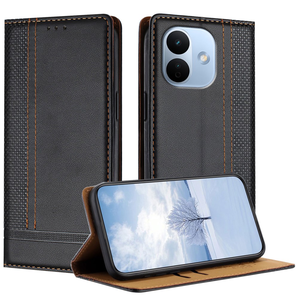 Θήκη Xiaomi Redmi Note 17 Pro 5G - OEM - Flip Πορτοφόλι από Συνθετικό Δέρμα (PU) με TPU - Μαύρο - Stand Flip Πορτοφόλι από Συνθετικό Δέρμα (PU) με TPU για Xiaomi Redmi Note 17 Pro 5G (OEM) σε Μαύρο — με stand, θήκη κάρτας & μαγνητικό κούμπωμα.