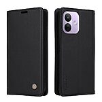 Flip Πορτοφόλι από Συνθετικό Δέρμα (PU) με TPU για Xiaomi Redmi Note 17 Pro 5G (YIKATU) σε Μαύρο — θήκες καρτών, stand & μαγνητικό κλείσιμο.