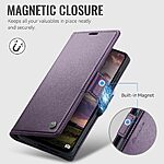 Θήκη Xiaomi Redmi Note 17 Pro 5G - CASEME 023 - Flip Πορτοφόλι από Συνθετικό Δέρμα (PU) με TPU - Μωβ - RFID/Stand — εικόνα 10