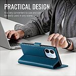 Θήκη Xiaomi Redmi Note 17 Pro 5G - CASEME 023 Series - Flip Πορτοφόλι από Συνθετικό Δέρμα (PU) με TPU - Μπλε - RFID/Stand — εικόνα 4