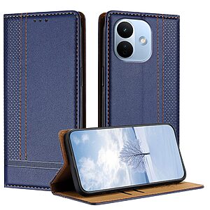 Flip Πορτοφόλι από Συνθετικό Δέρμα (PU) με TPU για Xiaomi Redmi Note 17 Pro 5G (OEM) σε Μπλε — με stand, θήκη κάρτας & μαγνητικό κούμπωμα.