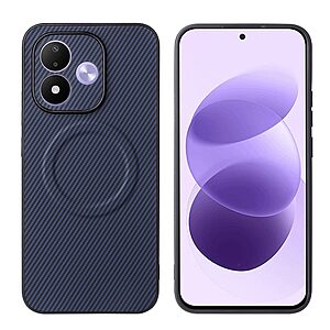 Θήκη Xiaomi Redmi Note 17 Pro 5G - OEM - Πλάτη από Συνθετικό Δέρμα (PU) με TPU - Μπλε — εικόνα 2