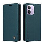 Flip Πορτοφόλι από PU με TPU για Xiaomi Redmi Note 17 Pro 5G (YIKATU) σε Πράσινο — θήκες καρτών, stand & μαγνητικό κλείσιμο.