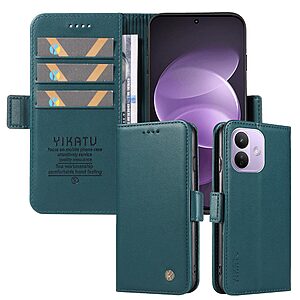 Θήκη Xiaomi Redmi Note 17 Pro 5G - YIKATU YK-003 - Flip Πορτοφόλι από Συνθετικό Δέρμα (PU) με TPU - Πράσινο - Stand — εικόνα 2