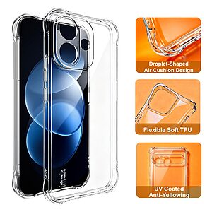 Θήκες Κινητών Xiaomi Mi A1 30 Θήκη Xiaomi Redmi Note 17 Pro 5G - IMAK - Πλάτη TPU - Διάφανο — εικόνα 2