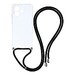 Πλάτη TPU για Xiaomi Redmi Note 17 Pro 5G (OEM) σε Διάφανο — ενισχυμένες γωνίες κατά των πτώσεων & λουράκι 70cm για hands-free μεταφορά.