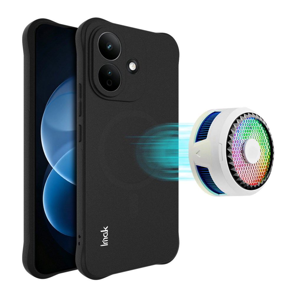Θήκη Xiaomi Redmi Note 17 Pro 5G - IMAK - Πλάτη TPU - Μαύρο Πλάτη TPU για Xiaomi Redmi Note 17 Pro 5G (IMAK) σε Μαύρο — αερόσακοι στις γωνίες & μαγνητικός δακτύλιος για προστασία από πτώσεις.