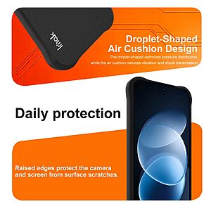 Θήκες Κινητών Xiaomi Mi A1 32 Θήκη Xiaomi Redmi Note 17 Pro 5G - IMAK - Πλάτη TPU - Μαύρο — εικόνα 2