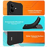 Θήκη Xiaomi Redmi Note 17 Pro 5G - IMAK - Πλάτη TPU - Μαύρο — εικόνα 3
