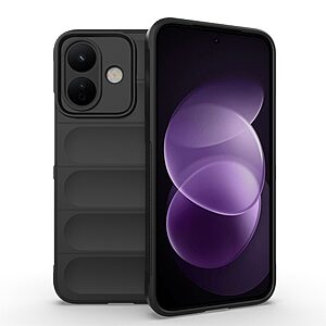 Πλάτη TPU για Xiaomi Redmi Note 17 Pro 5G (OEM) σε Μαύρο — rugged σχεδιασμός με απορρόφηση κραδασμών & αντιολισθητικό κράτημα.