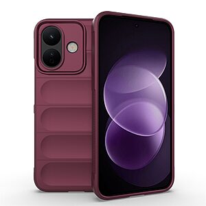 Πλάτη TPU για Xiaomi Redmi Note 17 Pro 5G (OEM) σε Βαθύ κόκκινο — rugged σχεδιασμός με απορρόφηση κραδασμών & αντιολισθητικό κράτημα.