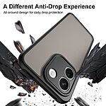 Θήκη Xiaomi Redmi Note 17 Pro Max 5G - OEM - Σκληρή Πλάτη PC+TPU - Μαύρο — εικόνα 4