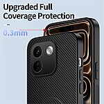 Θήκη Xiaomi Redmi Note 17 Pro Max 5G - WANLONFENG QT Series - Σκληρή Πλάτη PC+TPU - Μπλε - Stand — εικόνα 5