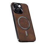 Θήκη Xiaomi Redmi Note 17 Pro Max 5G - OEM - Πλάτη από Συνθετικό Δέρμα (PU) με TPU - Καφέ — εικόνα 2